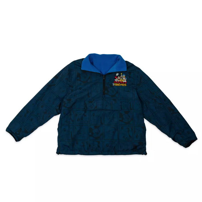 HKDS - Mickey Mouse and Friends Reversible Fleece Sweater for Adults