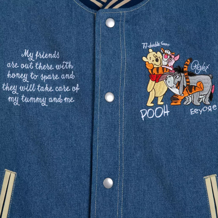 HKDS - Winnie the Pooh Varsity Jacket for Adults
