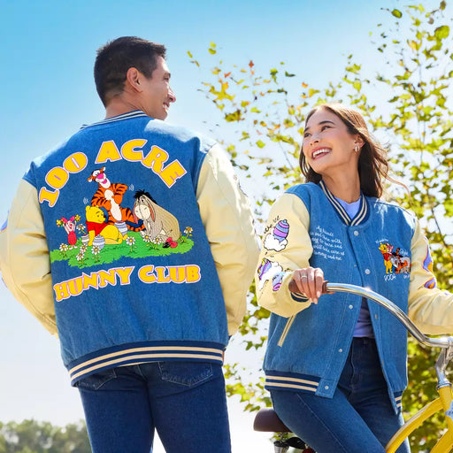 HKDS - Winnie the Pooh Varsity Jacket for Adults