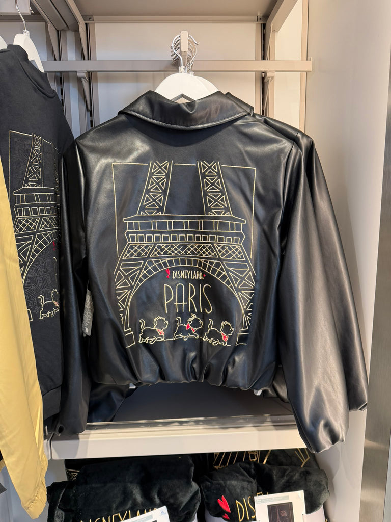 90s Disneyland resort paris スタジャン L ハーレー DLP - Disneyland Paris The Aristocats Leather Jacket For Adults