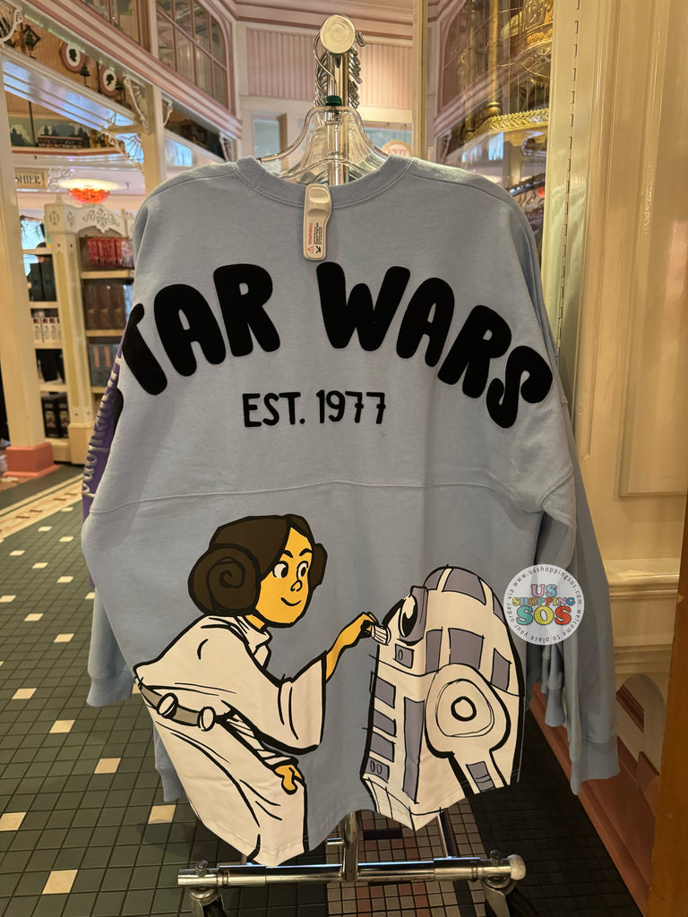 Star R2d2 Hoodie Disney Store DLR Star Wars Spirit Jersey Princess