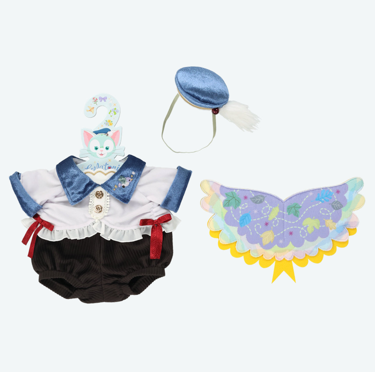 TDR - 2025 Duffy & Friends "Wishing Wings" Collection x Gelatoni Plush Costume (Release Date: Aug 28, 2025)
