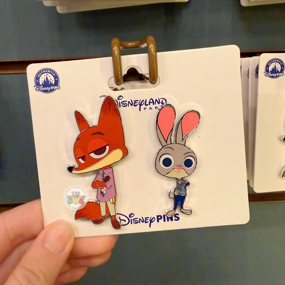 DLP - Zootopia 2 Pins Set of 2 x Judy Hopps & Nick Wilde