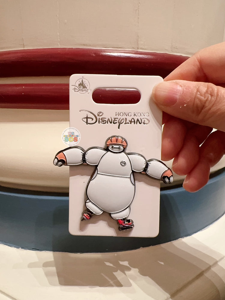 HKDL - Big Hero 6 Baymax Skating Helmet Pin Badge