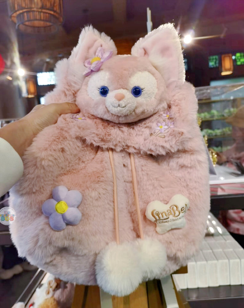 SHDL - Duffy & Friends x LinaBell Fluffy Backpack with Poms Poms