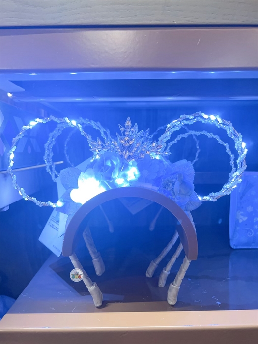 On Hand!!! HKDL - World of Frozen Elsa Light-up Headband