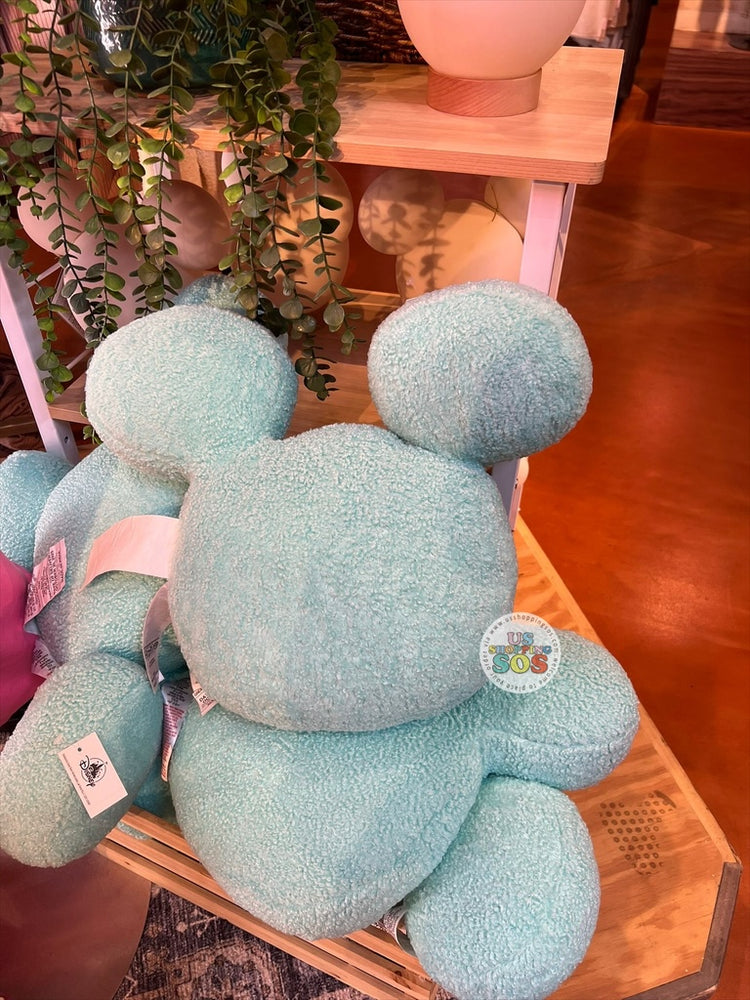 DLR/WDW - Disney Home - Mickey Icon Mint Pillow Cushion