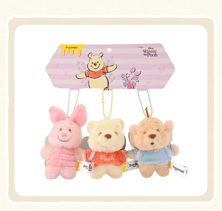 China Exclusive - Winnie the Pooh, Piglet & Roo ‘Butterfly Fairy’ Plush Keychain Set of 3