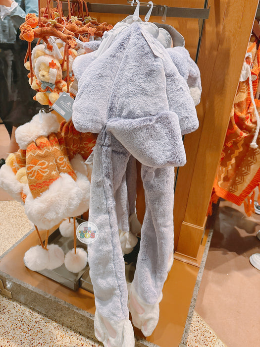 SHDL - 2026 Halloween Winnie the Pooh and Friends Collection x Tigger Fluffy Hoodie Hat/Scarf/Gloves Set (Release Date: Oct 4, 2026)