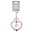 JDS - 2026 Heart Glitter Lovely x Marie Fashionable Cat Keychain