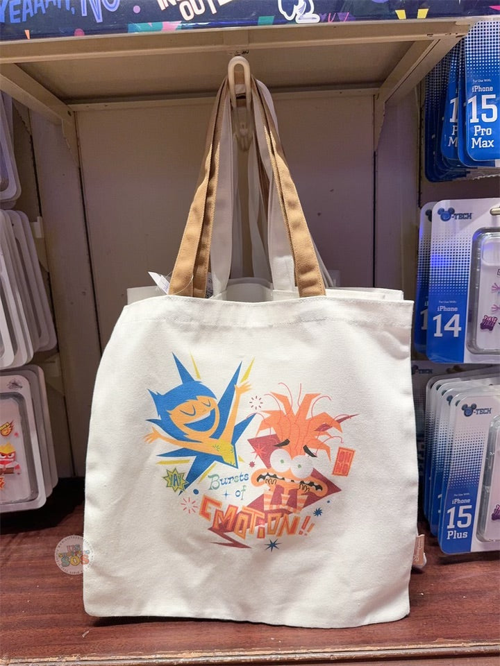 HKDL - Inside Out 2 ‘Joy & Anxiety’ Tote Bag