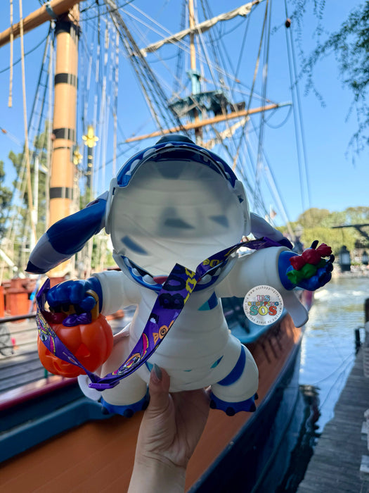DLR - Halloween 2025 - Stitch Mummy Popcorn Bucket