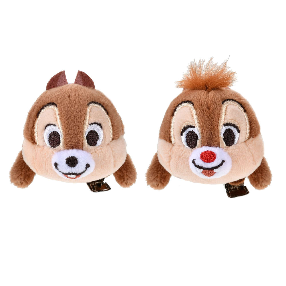 JDS - 2026 Chip & Dale ‘Flat Plush Toy Style’ Hair Clip Set