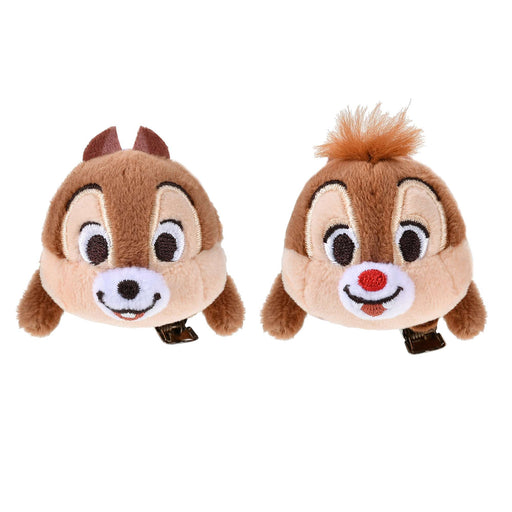 JDS - 2026 Chip & Dale ‘Flat Plush Toy Style’ Hair Clip Set