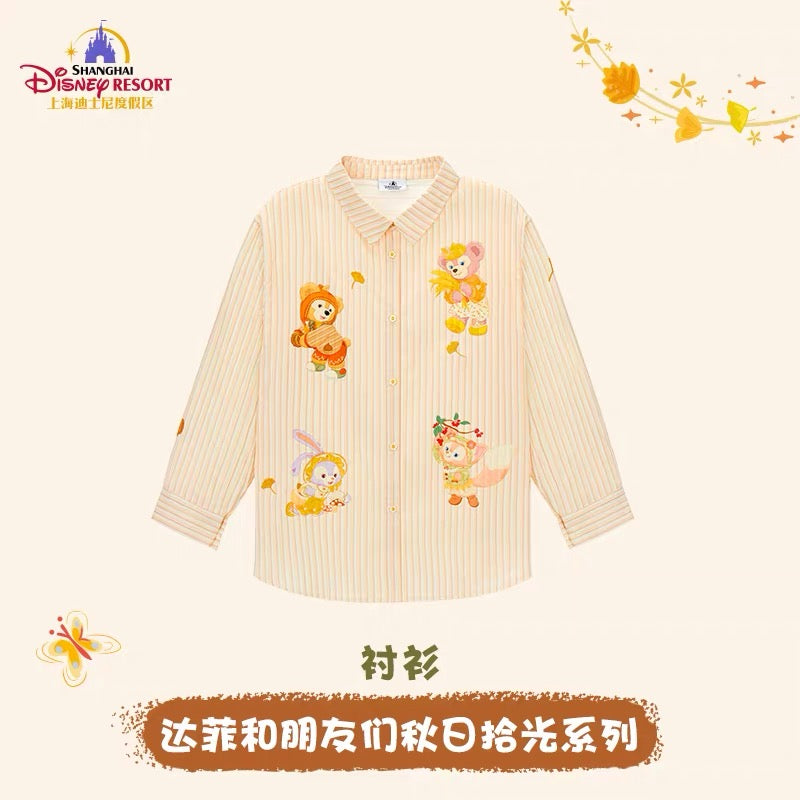 SHDL - 2026 Duffy & Friends Autumn Moments Collection x Duffy & Friends Long Sleeve Shirt for Adults (Release Date: Oct 22, 2026)