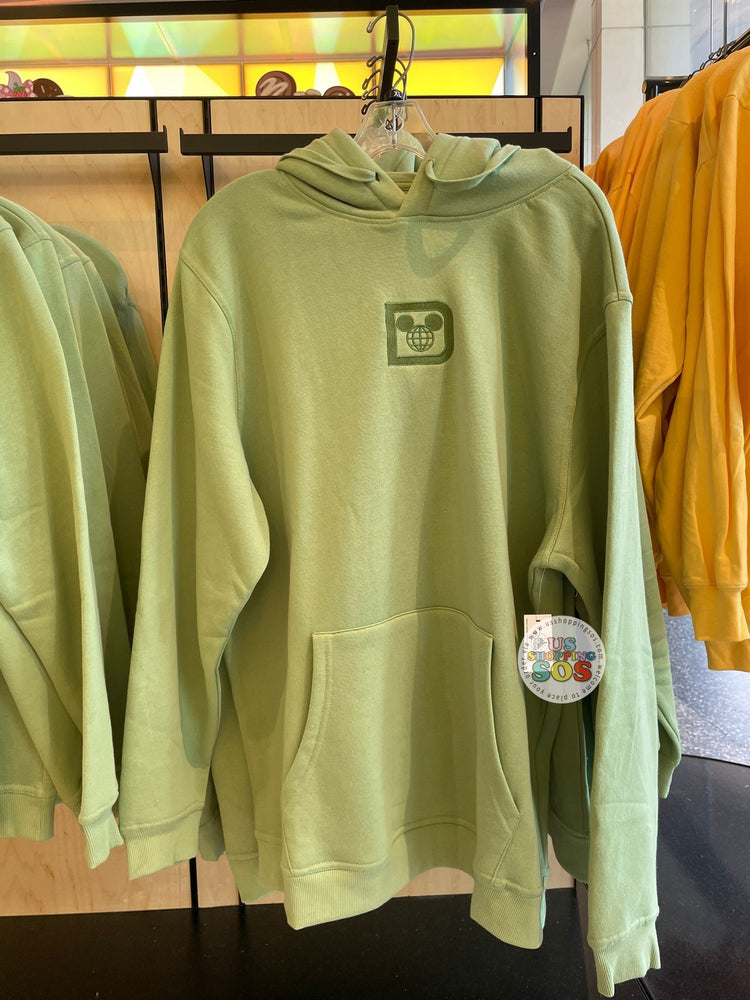 DLR/WDW - Park Logo & Castle Olive Hoodie Pullover (Adult)