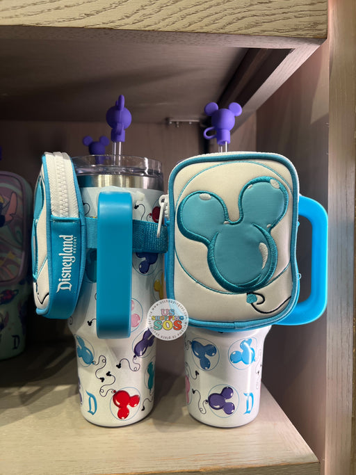 DLR/WDW - Mickey Balloon Pouch and Stainless Steel Travel Tumbler