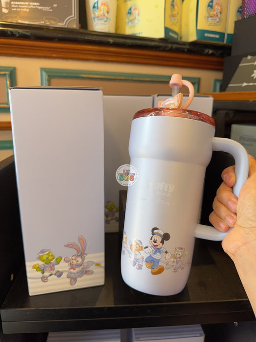 HKDL - 2026 Duffy & Friends, Mickey "Springtime Voyage" Collection x Starbucks Stainless Steel Cold Cup Tumbler
