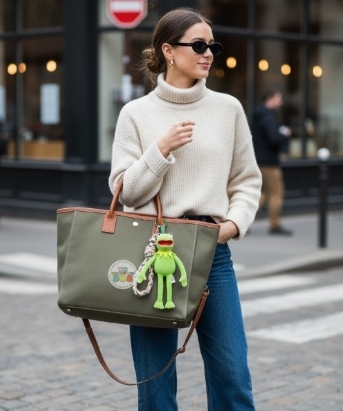 Japan Exclusive - Kermit Plush Keychain