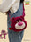 China Exclusive- Fluffy Big Face Lotso 2 Ways Bag