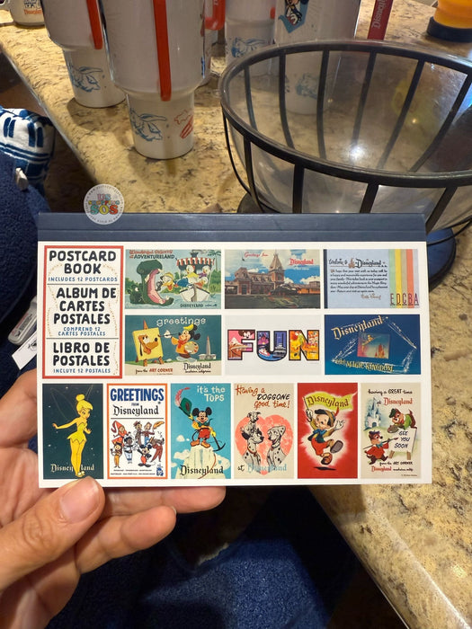 DLR - Disneyland 70th Vault - Postcard Book