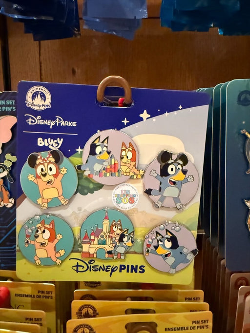 DLR/WDW - Bluey 2026 Pin Set
