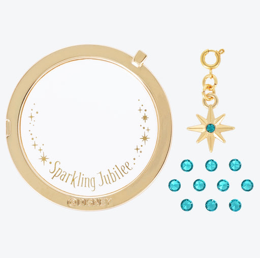 TDR - Tokyo DisneySea 25th Anniversary "Sparkling Jubilee" Build Your Own Locket Collection x Cover & Charm Set Color: Gold & Green (Release Date: Apr 8, 2026)