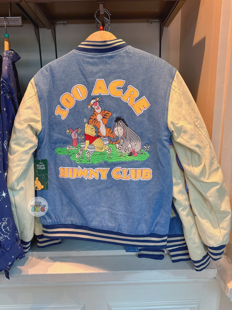 HKDL - Winnie the Pooh Varsity Jacket for Adults