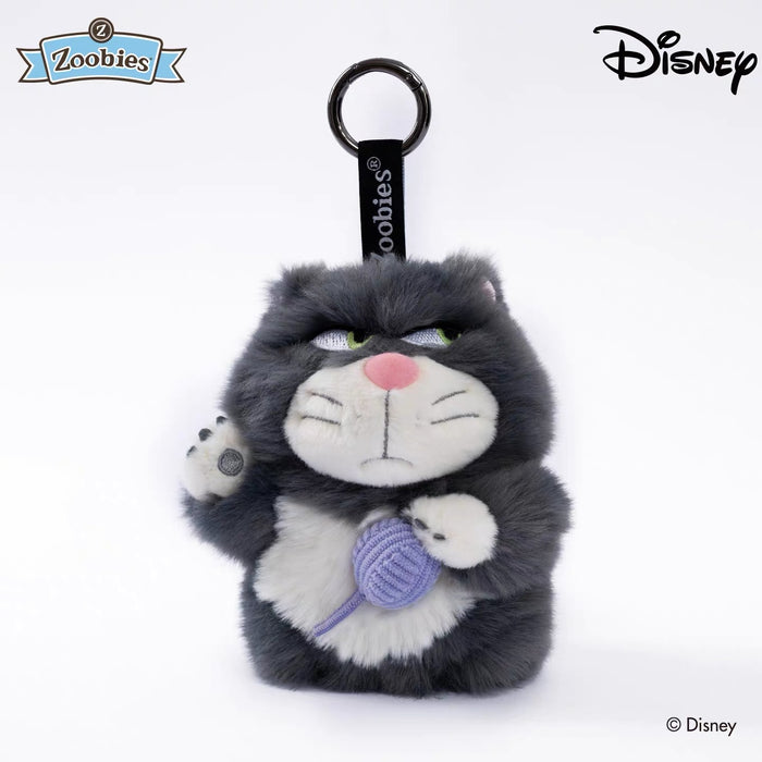 China Exclusive Zoobies x Cinderella Lucifer ‘Pom Pom’ Plush Keychain & Pouch