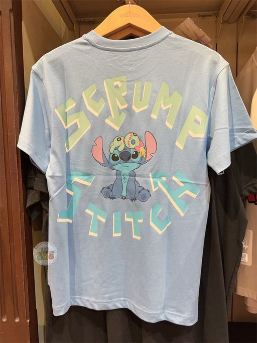 HKDL - Stitch and Scrump Shirt with Pocket for Adults