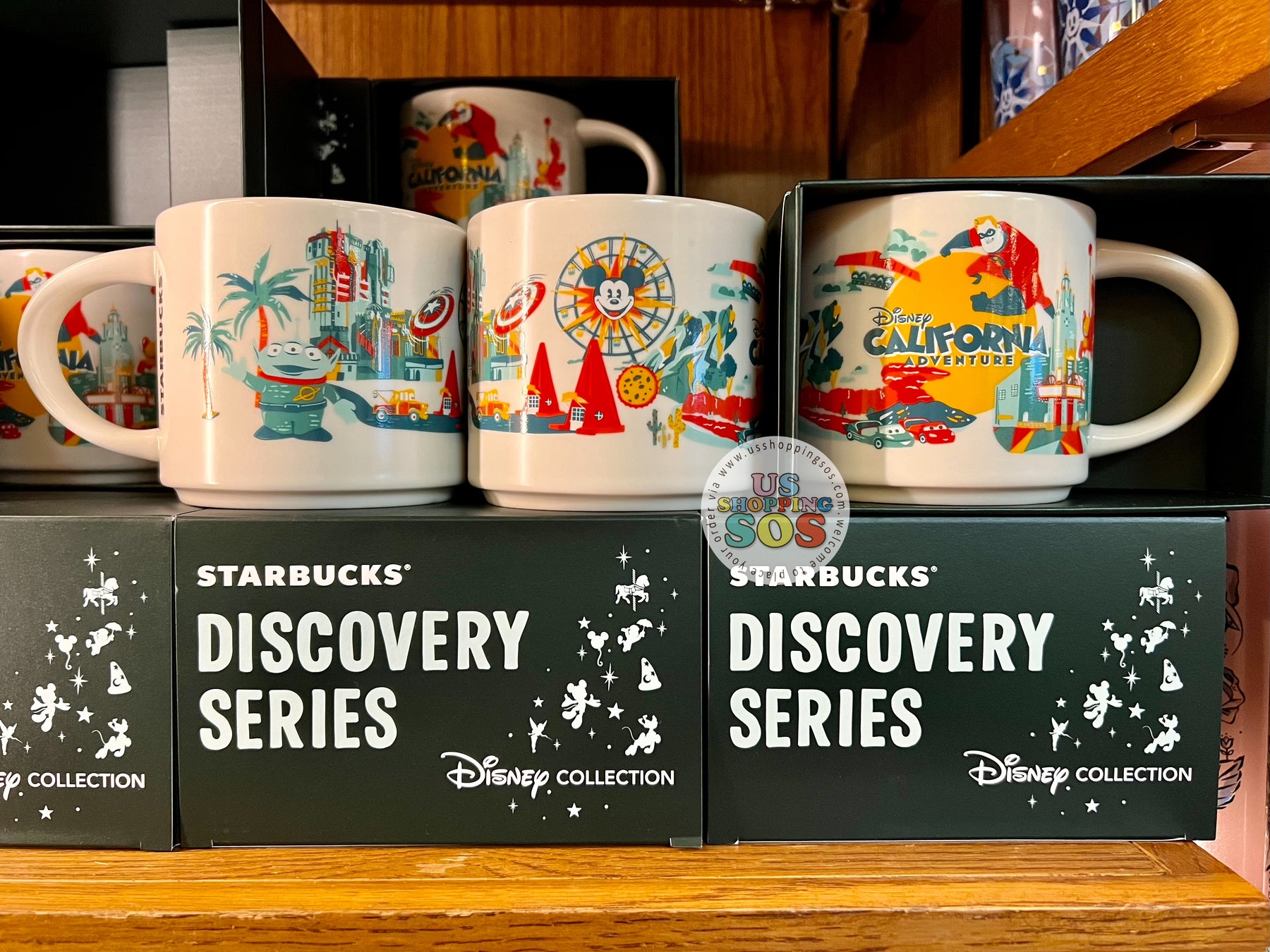 DLR - Starbucks Discovery Series - “Disney California Adventure” Mug 14 fl. oz / 414mL