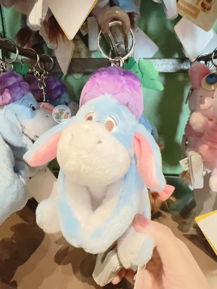 HKDL - Winnie the Pooh Lemon Honey Collection x Eeyore Plush Keychain (With Magnets on Hands)