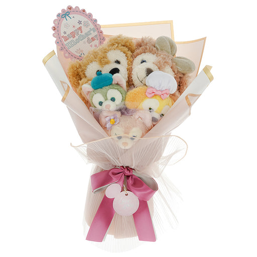 HKDL - Duffy and Friends Hand Puppet Plush Mother's Day Bouquet