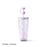 Starbucks China - Twilight Sakura 2026 - 23O. Cherry Blossom Double Wall Glass Straw Cup with Topper 650ml