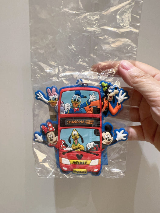 SHDL - Mickey & Friends in the Bus Keychain