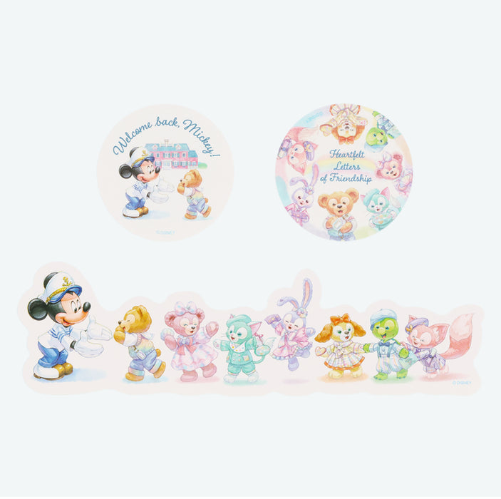 TDR - Duffy & Friends "Heartfelt Letters of Friendship" Collection x Postcard & Stickers (Release Date: Jan 8, 2026)