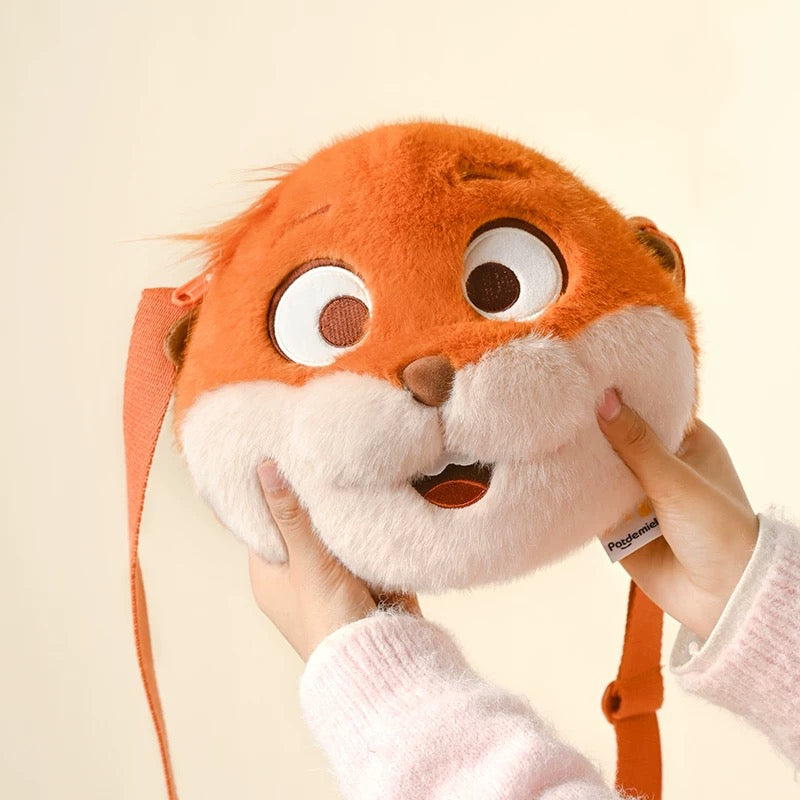 China Exclusive - Hoppers x Mabel Tanaka Big Face Plushy Shoulder Bag