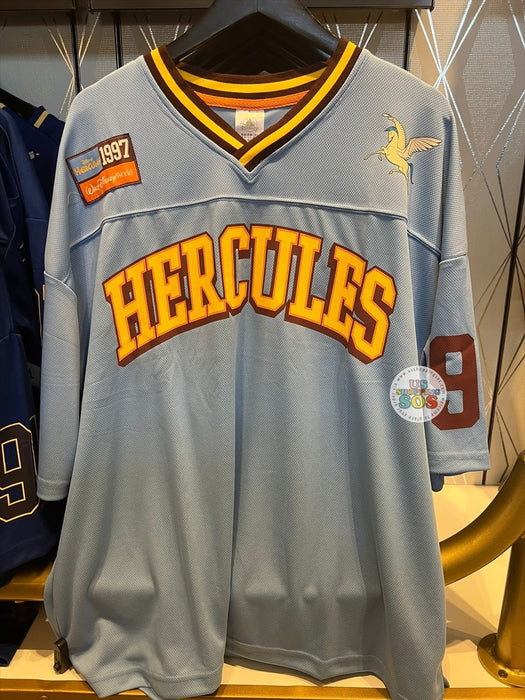 DLR/WDW - Hercules Park Logo Light Blue Sport Jersey (Adult)