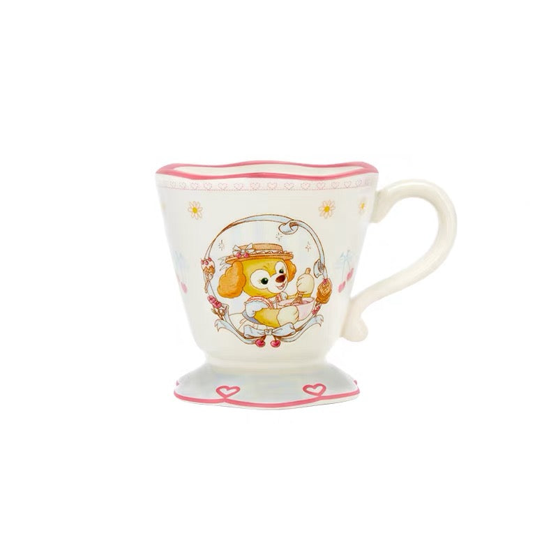 SHDL - 2026 Duffy & Friends Cherry Bakery Collection x CookieAnn & StellaLou 2 Sided Mug (Release Date: Jul 8, 2026)