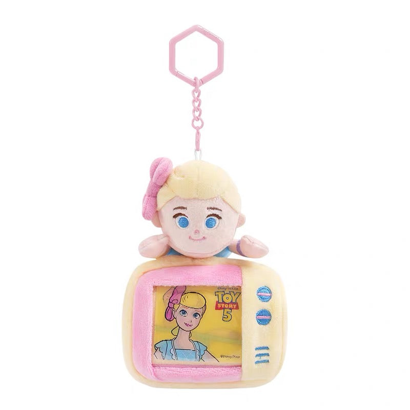 China Exclusive Potdemiel - Toy Story 5 "Playful Time Machine" x Bo Peep Plush Keychain & Pouch