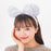 TDR - Minnie Mouse "Sparkling White" Sequin Bow Ear Headband (Release Date: July 18, 2024)