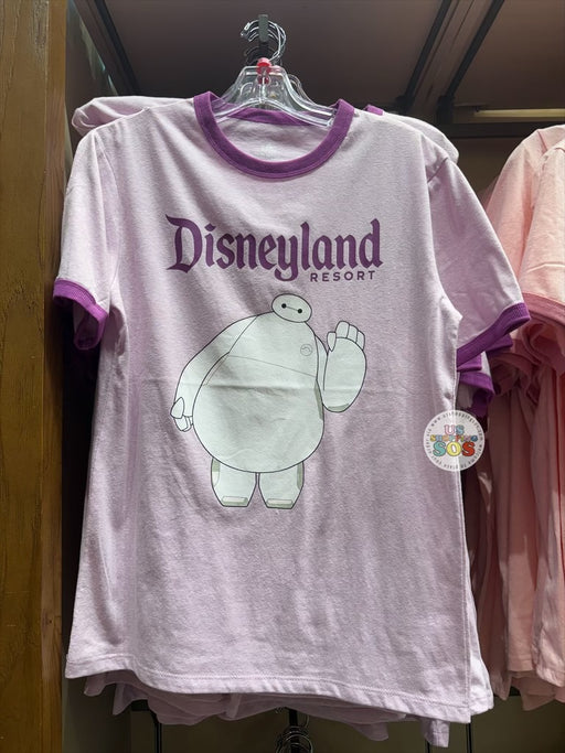DLR/WDW - Big Hero 6 Baymax Wash Purple Character T-shirt (Adult)