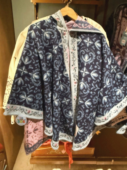 DLP - 2026 World of Frozen x Arendelle Pattern Poncho for Adults