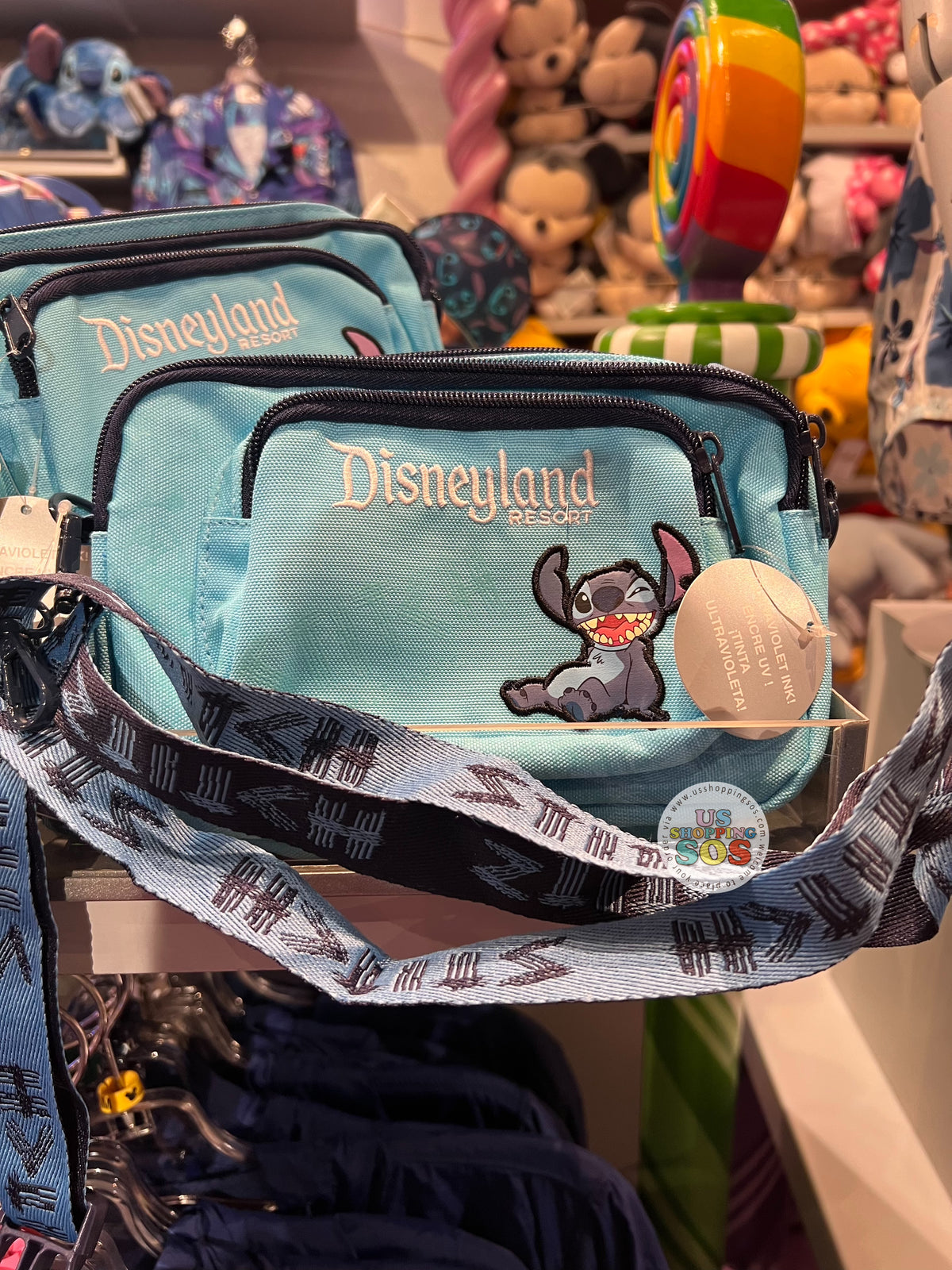 DLR - Lilo & Stitch - Stitch Embroidered Appliqués “Disneyland Resort ...