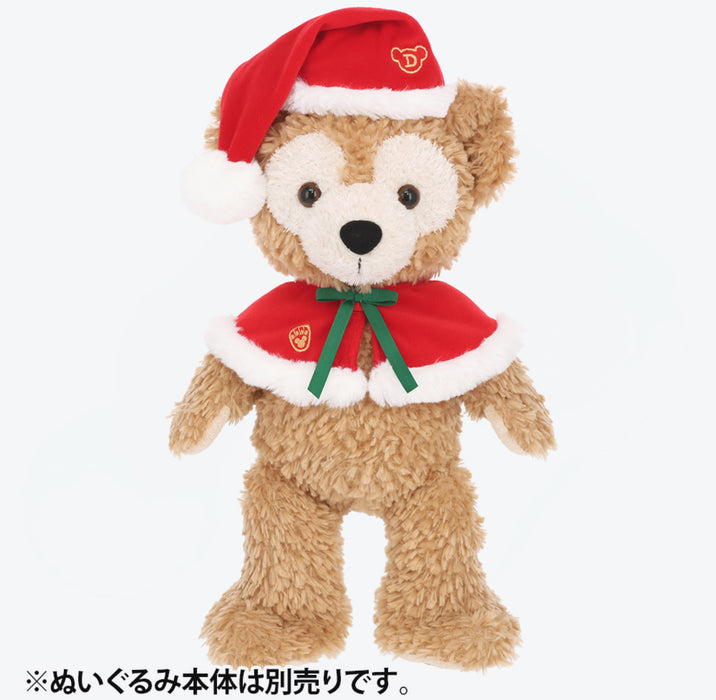 TDR - Duffy & Friends "Wintery Snowman" Collection x Santa Hat & Cape Plush Toy Costume (Release Date: Nov 4, 2025)