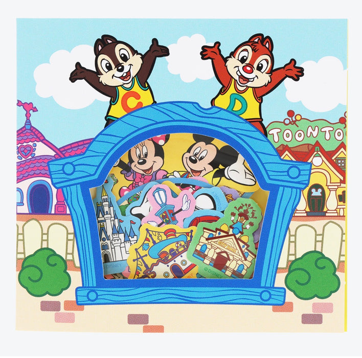 TDR - 2026 Tokyo Disneyland 43rd Anniversary Collection x Mickey Mouse & Friends Stickers & Masking Tapes Set (Release Date: Apr 15, 2026)