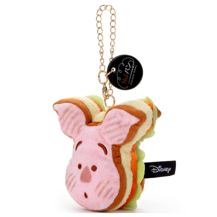 Japan Takara Tomy - Nui Pan Sandwich Piglet Plush Keychain (Release Date: Feb 15, 2025)