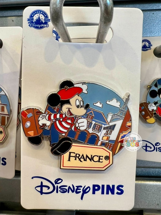 WDW - Mickey Travels Around the World - France Pin