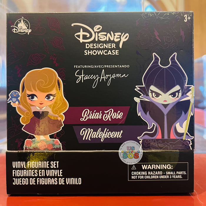 DLR/WDW - Disney Designer Showcase - Stacey Aoyama Aurora & Maleficent Vinyl Figurine Set