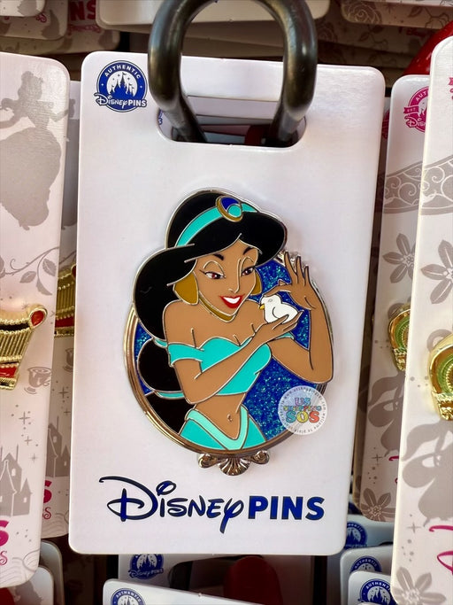 DLR/WDW - Disney Princess Glitter Portraits 2025 - Jasmine & Dove Pin